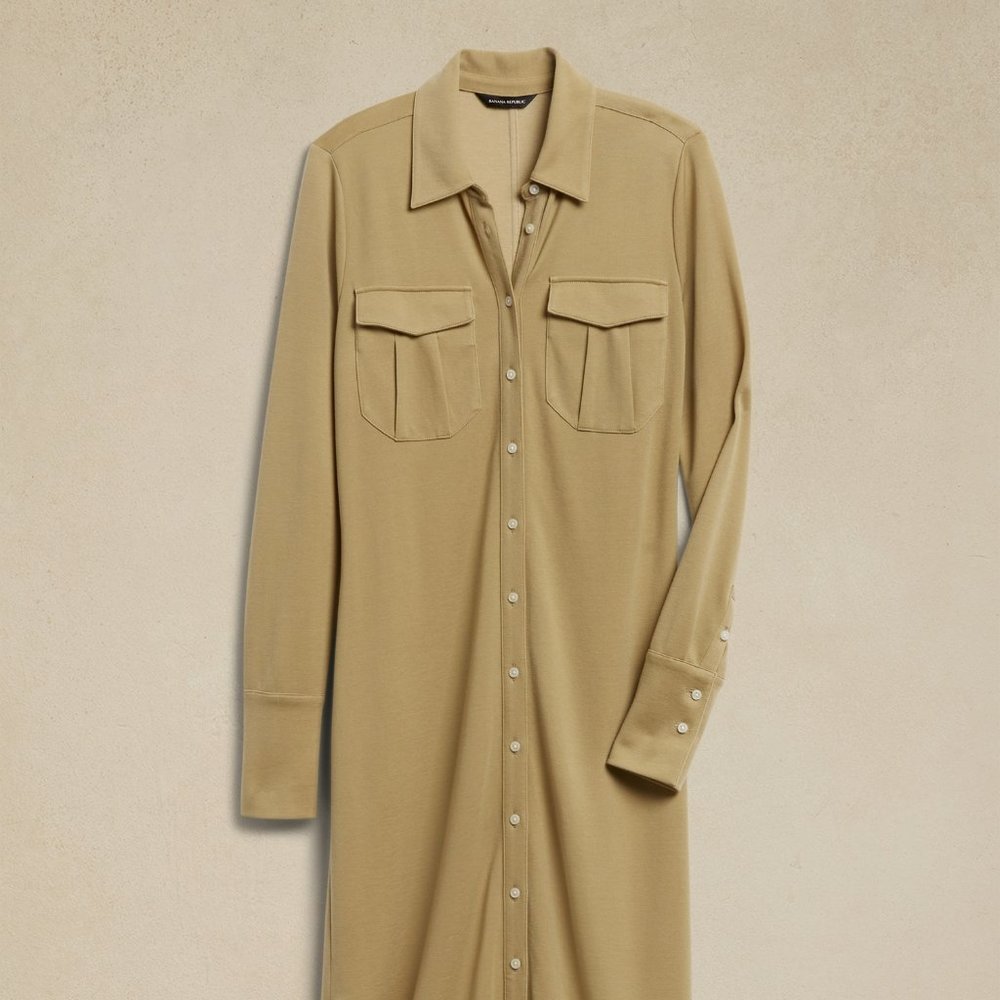 Banana Republic Polo Midi Dress - Picture 4 of 13